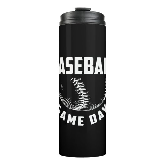 Bouteilles Isothermes Jour du baseball (Devant)