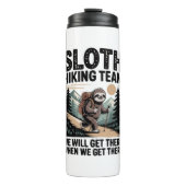 Bouteilles Isothermes Jours Lents Vibes ensoleillées Sloth Hammock Trop (Devant)