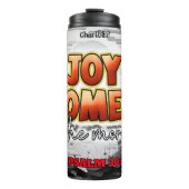 Bouteilles Isothermes Joy Arrive Dans Le Matin PSALM 30:5 (Devant)