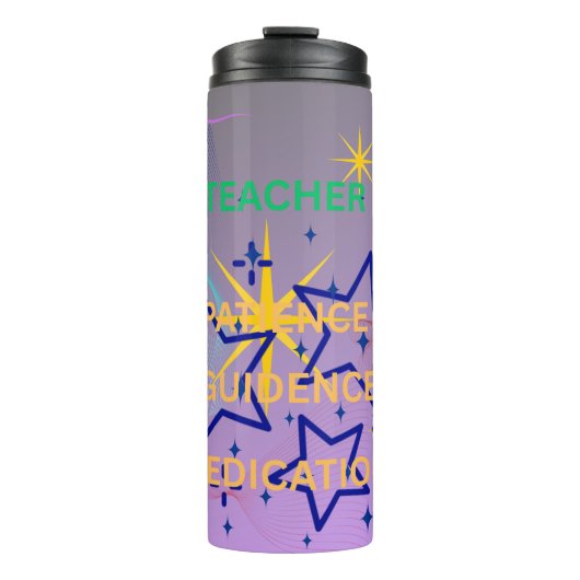 Bouteilles Isothermes Joyeuse Fête des Enseignants (Devant)