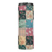 Bouteilles Isothermes Joyeuse fête des mères - Motif de courtepointe rét (Dos)