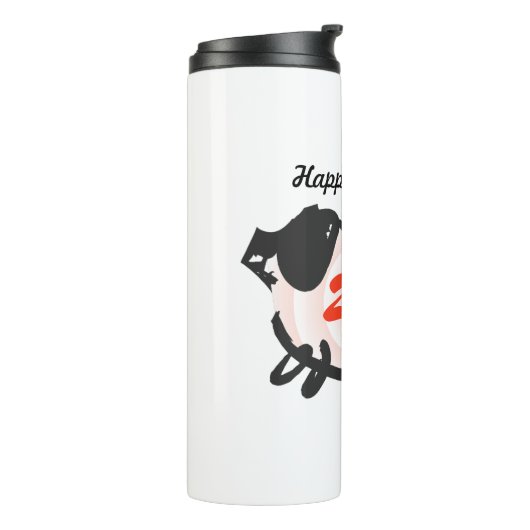 Bouteilles Isothermes Joyeuse nouvelle année chinoise de la chaudière à (Tourné sur la gauche)