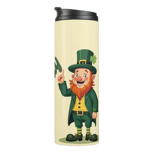 Bouteilles Isothermes Joyeuse Saint-Patrick Cute Leprechaun (Tourné sur la droite)