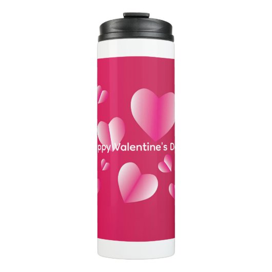 Bouteilles Isothermes Joyeuse Saint-Valentin (Devant)
