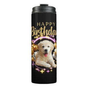 Bouteilles Isothermes Joyeux anniversaire Labrador Retriever
