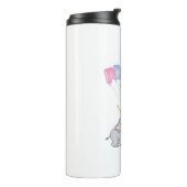 Bouteilles Isothermes Joyeux anniversaire Princesse Images bébé éléphant (Tourné sur la gauche)