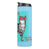 Bouteilles Isothermes Joyeux anniversaire Vous Cool Tabby Chat Mens Mari (Tourné sur la droite)