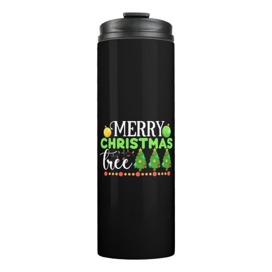 Bouteilles Isothermes Joyeux arbre de Noël-34564 (Devant)