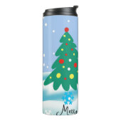 Bouteilles Isothermes Joyeux bonhomme de neige (Tourné sur la gauche)