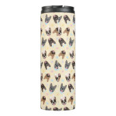 Bouteilles Isothermes Joyeux Bulldogs français de Pâques (Dos)