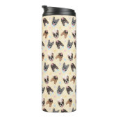 Bouteilles Isothermes Joyeux Bulldogs français de Pâques (Tourné sur la droite)