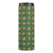 Bouteilles Isothermes Joyeux chien Beagle Jour de la Saint Patrick (Dos)