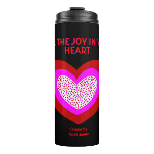 Bouteilles Isothermes Joyeux Coeur Thermal Tumbler