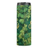 Bouteilles Isothermes Joyeux design de trèfle de la Saint-Patrick (Dos)