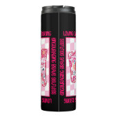 Bouteilles Isothermes Joyeux floral Drift maman Word Art (Dos)