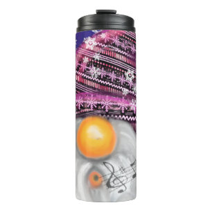 Bouteilles Isothermes Joyeux Gnome Dans Casquette Violet Tumbler Thermiq