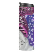 Bouteilles Isothermes Joyeux Gnome Dans Casquette Violet Tumbler Thermiq (Tourné sur la droite)