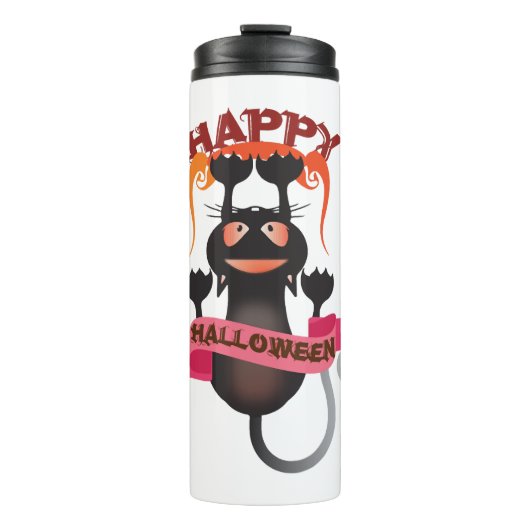 Bouteilles Isothermes Joyeux Halloween (Devant)