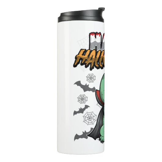 Bouteilles Isothermes Joyeux Halloween Dragon déguisé (Tourné sur la gauche)