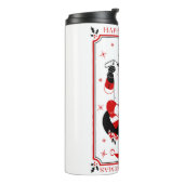 Bouteilles Isothermes joyeux krampus de Noël (Tourné sur la gauche)