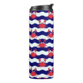 Bouteilles Isothermes Joyeux Motif de crabes (Tourné sur la gauche)