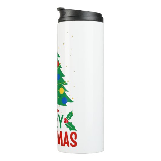 Bouteilles Isothermes Joyeux Noël (Tourné sur la droite)