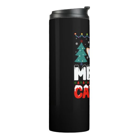 Bouteilles Isothermes Joyeux Noël (Tourné sur la gauche)