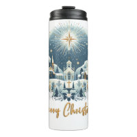 Joyeux Noël bleu et or