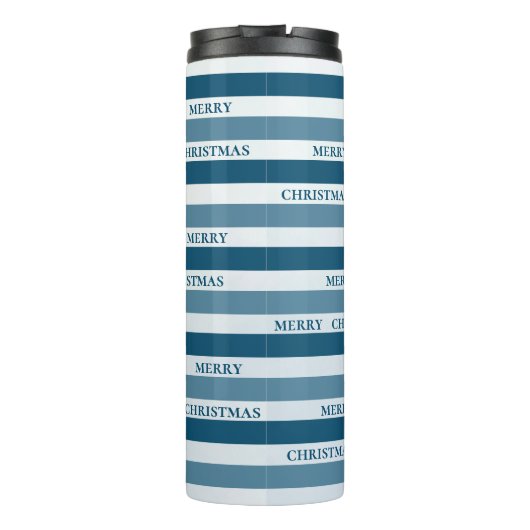 Bouteilles Isothermes Joyeux Noël | Bleu | Hiver (Dos)