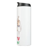 Bouteilles Isothermes Joyeux Noël Docteur Appréciation Conception de vac (Tourné sur la droite)