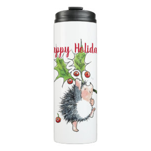 Bouteilles Isothermes Joyeux Noël Hérisson de Noël
