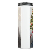 Bouteilles Isothermes Joyeux Noël Simple Photo personnalisée (Dos)