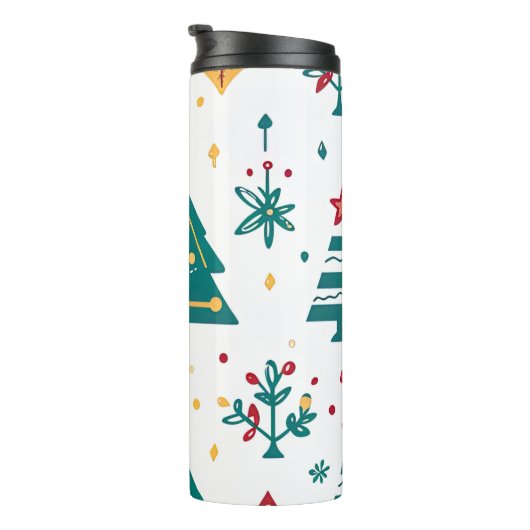 Bouteilles Isothermes Joyeux Noël vintage (Tourné sur la droite)