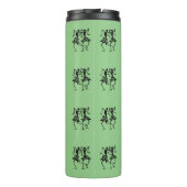 Bouteilles Isothermes Joyeux Silhouette Dancers Green (Dos)