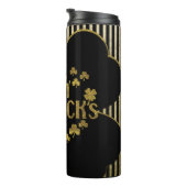 Bouteilles Isothermes Joyeux St. Patrick's Day, Shamrock Tumbler (Tourné sur la droite)