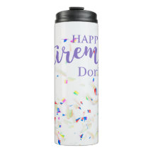 Joyeux Tumbler Thermal Confetti Retraite