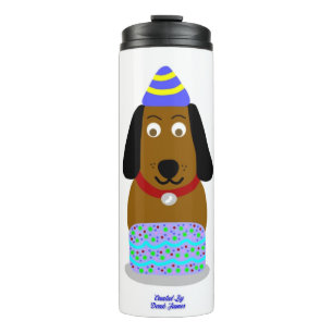 Bouteilles Isothermes Joyeux Tumbler Thermal Pup Anniversaire