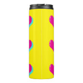 Bouteilles Isothermes Joyful Neon Love Retro Vaporwave Hearts Fun (Dos)