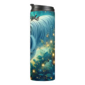 Bouteilles Isothermes Jungle de tigre blanc tropical (Tourné sur la droite)