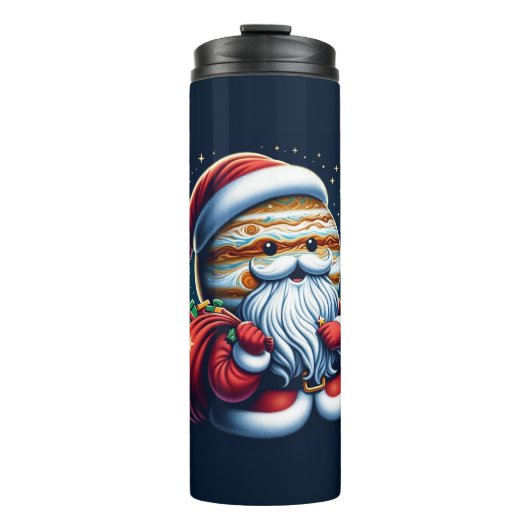 Bouteilles Isothermes Jupiter Jolly Old St. Nick Santa Claus Astrologie (Devant)