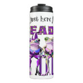 Bouteilles Isothermes "Just Here for the Beads" Mardi Gras  (Devant)