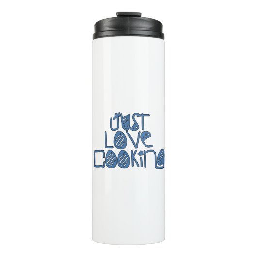 Bouteilles Isothermes Juste Cuisine d'amour (Devant)