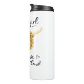 Bouteilles Isothermes Juste Une Fille Qui Aime La Classe Des Vaches Écos (Tourné sur la droite)