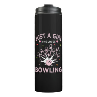 Bouteilles Isothermes Juste Une Fille Qui Aime Le Bowling
