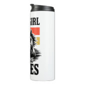 Bouteilles Isothermes Juste une fille qui aime les chevaux (3) (Tourné sur la droite)