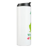 Bouteilles Isothermes Juste une fille qui aime les grenouilles (Tourné sur la gauche)