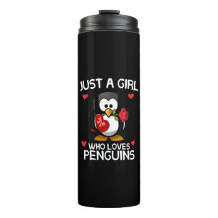 Bouteilles Isothermes Juste une fille qui aime les pingouins
