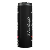 Bouteilles Isothermes Juste une fille qui aime les tracteurs (Dos)