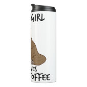 Bouteilles Isothermes Juste une fille qui aime Sloths Coffee (Tourné sur la droite)