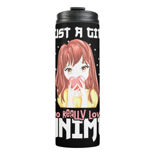 Bouteilles Isothermes Juste Une Fille Qui Aime Vraiment Anime (Devant)